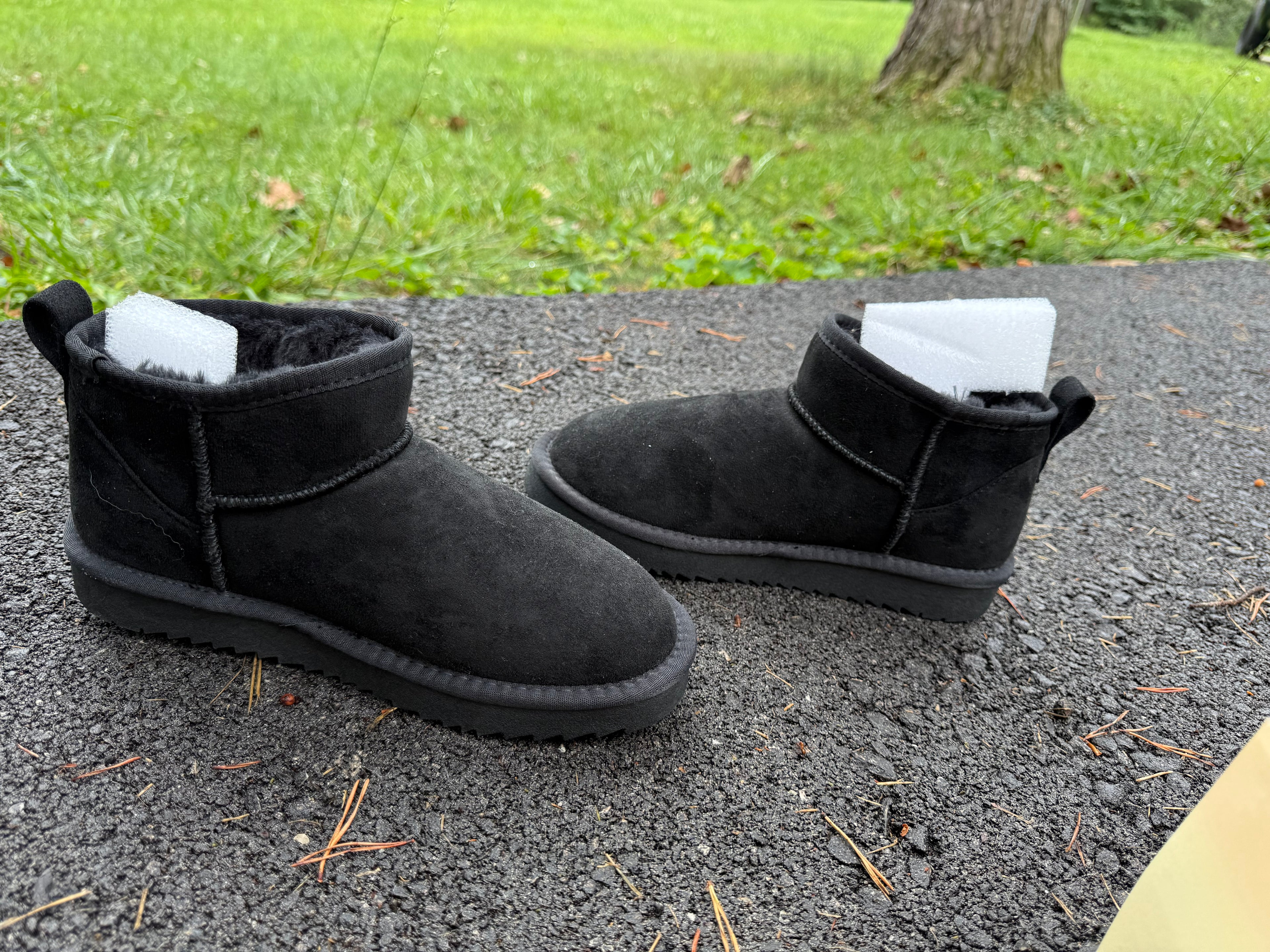 Black booties
