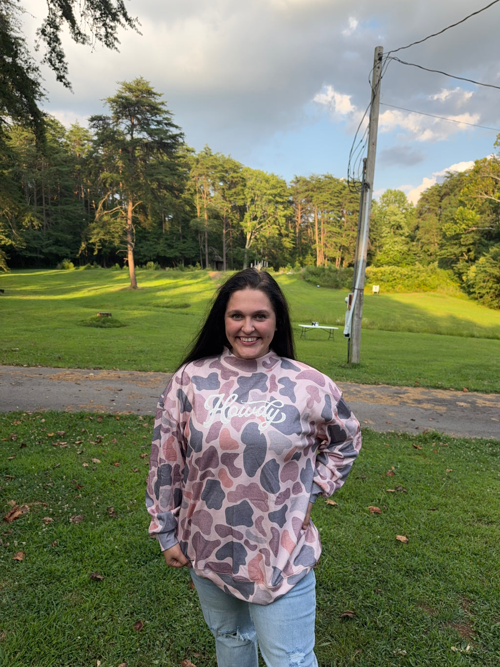 Howdy Camo Pull Over