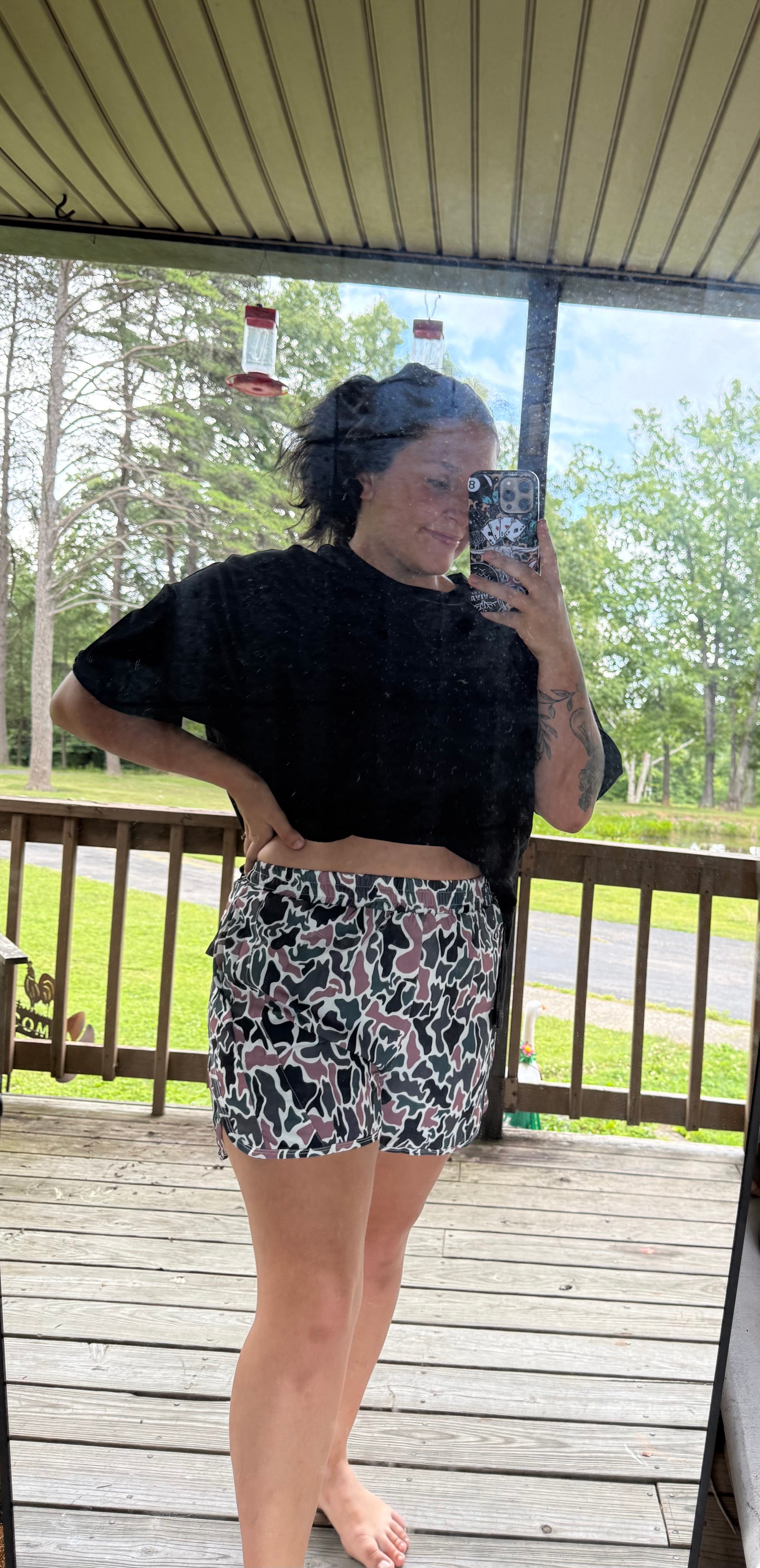 Camo Athletic Shorts
