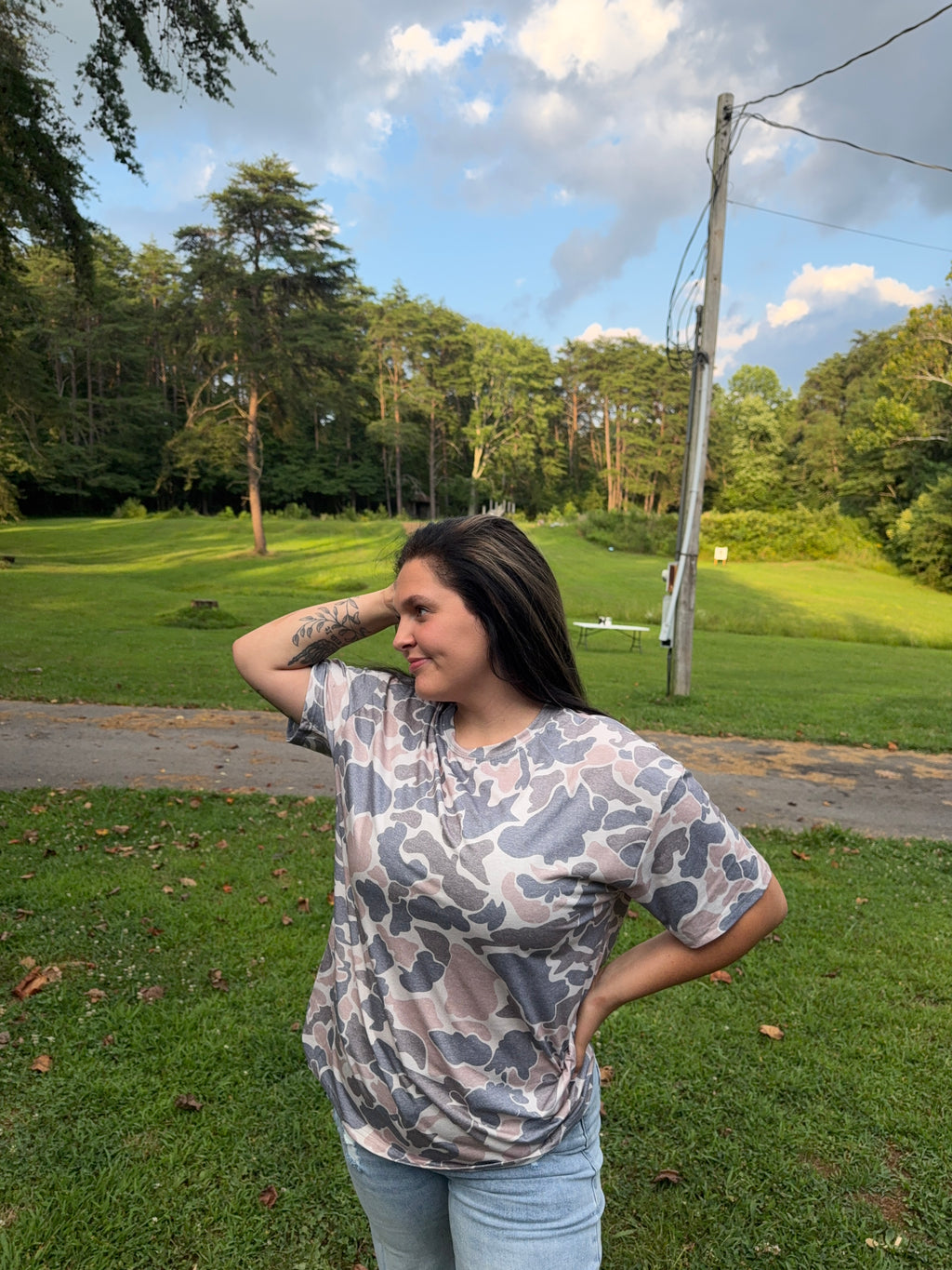 Camo Basic Tee