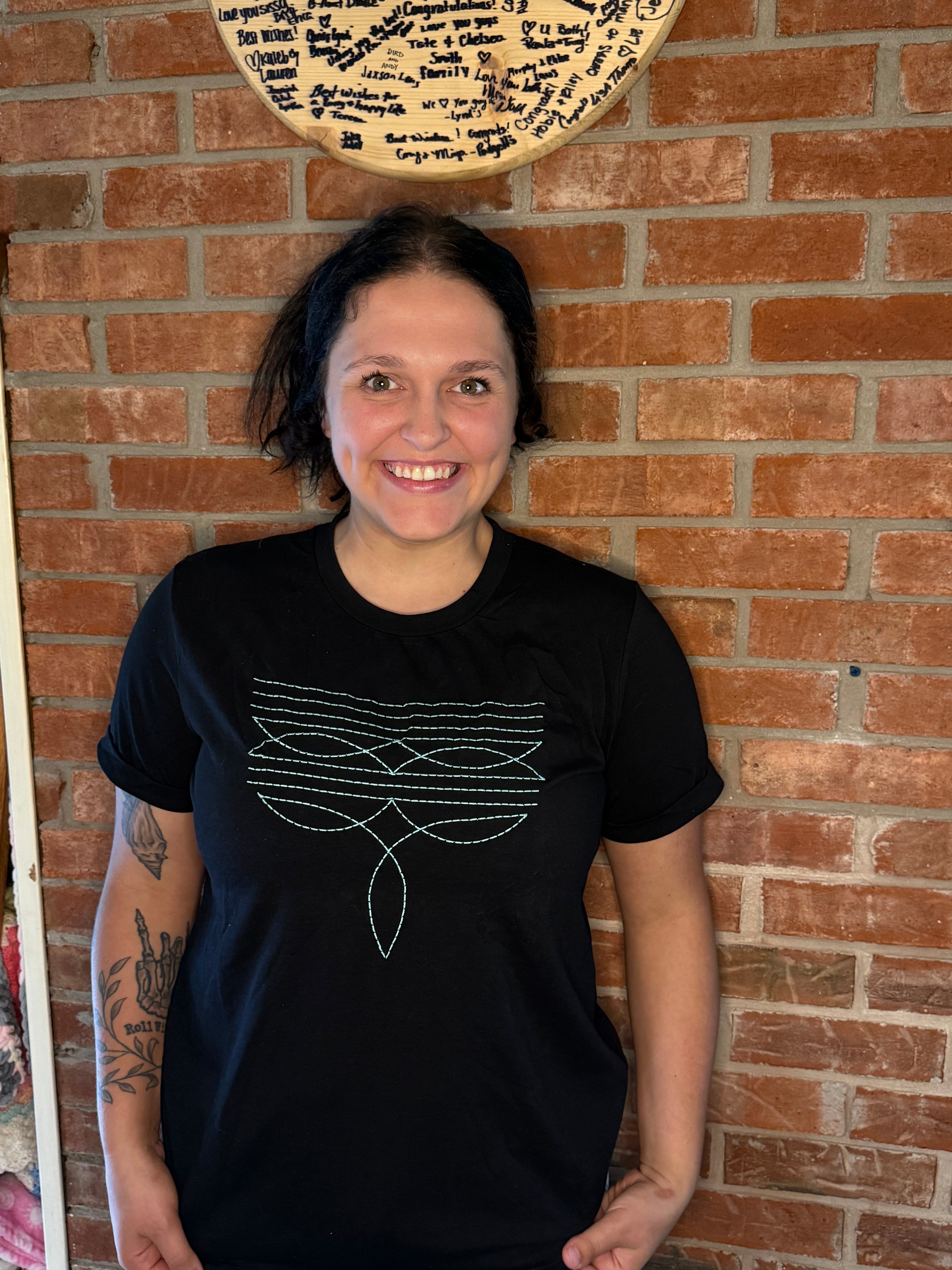 Boot Stitch Graphic Tee