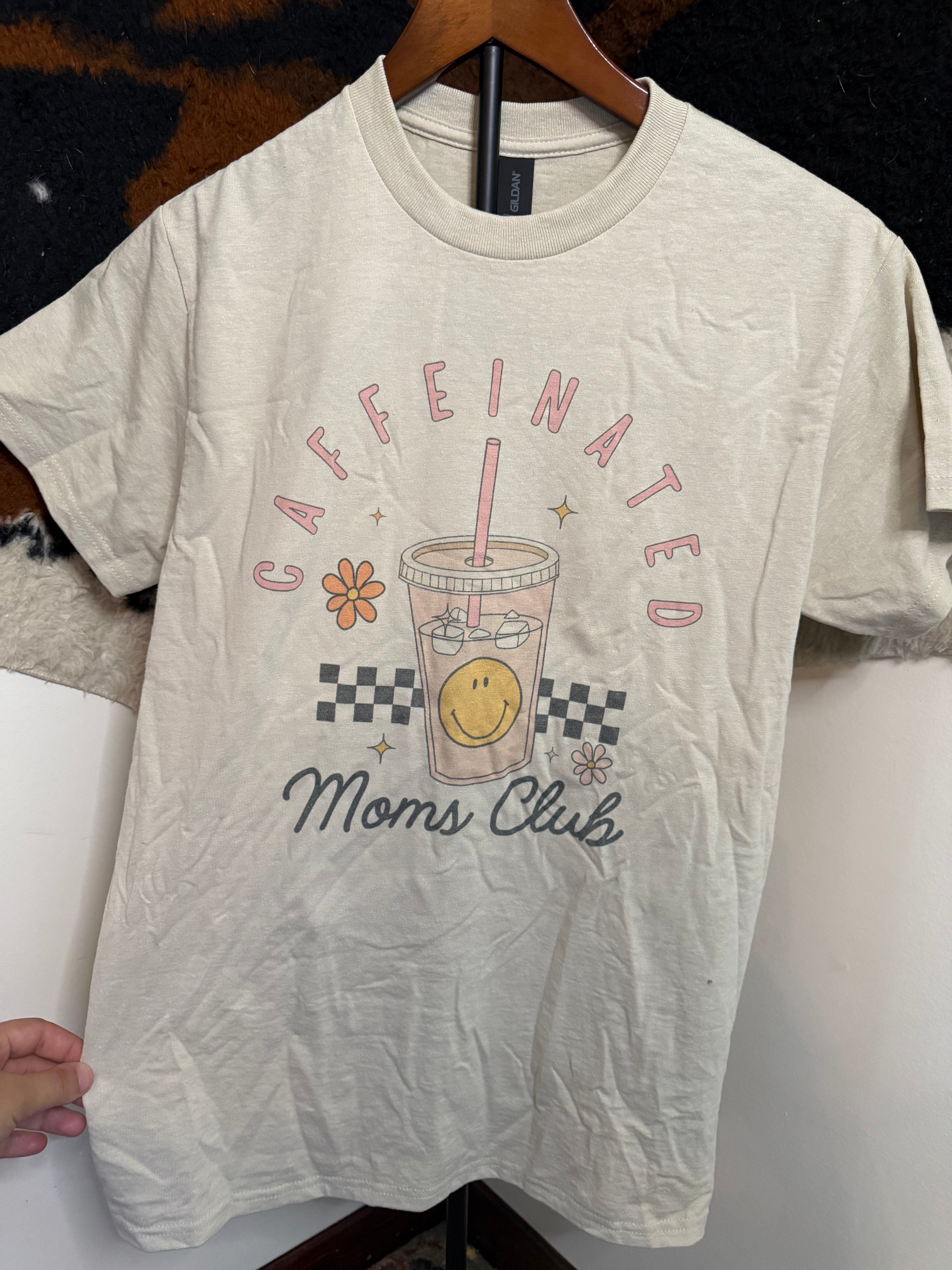 Caffeinated Moms Club Tee