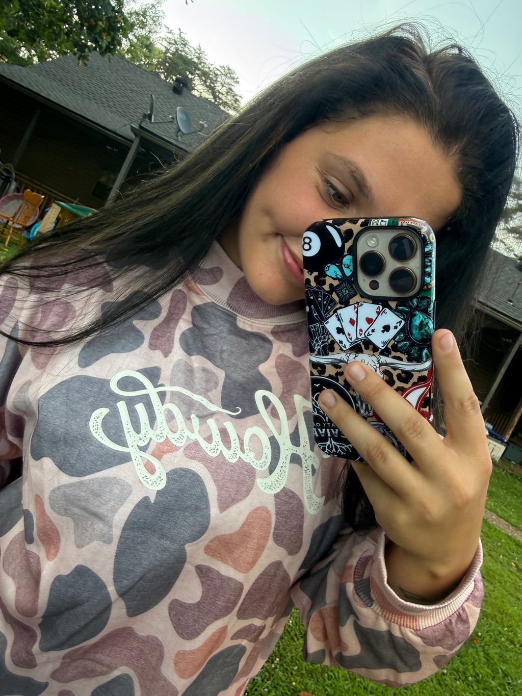 Howdy Camo Pull Over